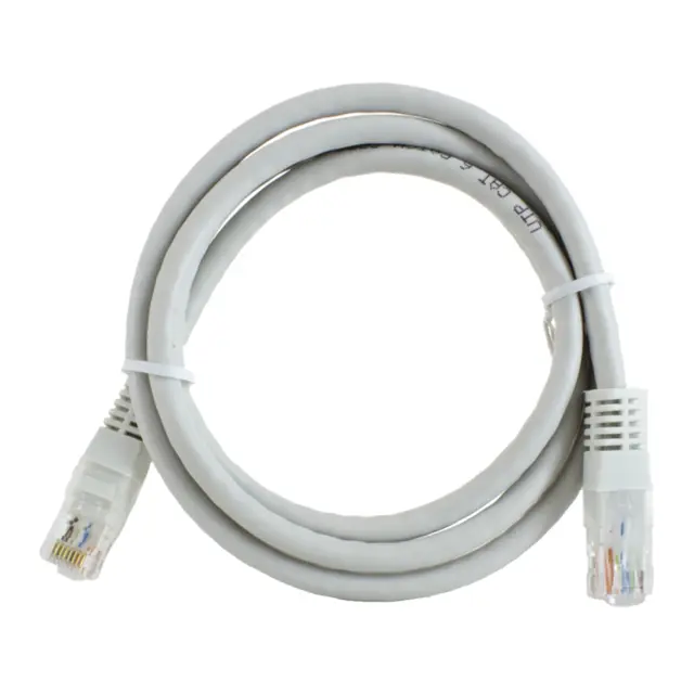 EUROLAMP ΠΡΟΕΚΤΑΣΗ ΔΙΚΤΥΟΥ UTP CAT.5E ΓΚΡΙ (PATCH CORD)