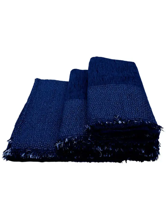 Ριχτάρι Σενίλ Frame 8 Blue Σετ 3 τεμαχίων (1θ – 2θ – 3θ) Sunshine
