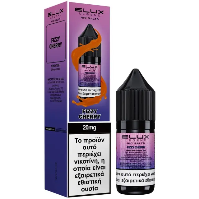 Fizzy Cherry Salt 20mg 10ml - Elux