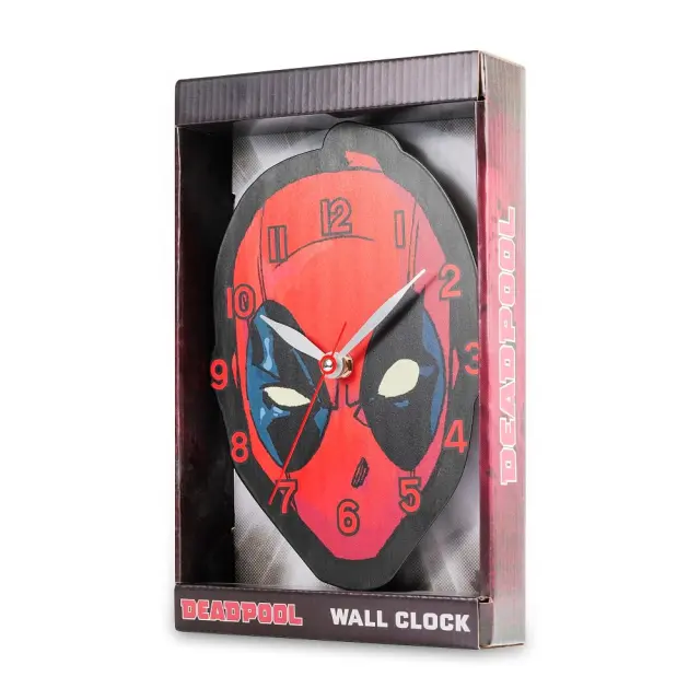Peershardy Ρολόι τοίχου DEADPOOL Metal Wall Clock (DEP3017) 2
