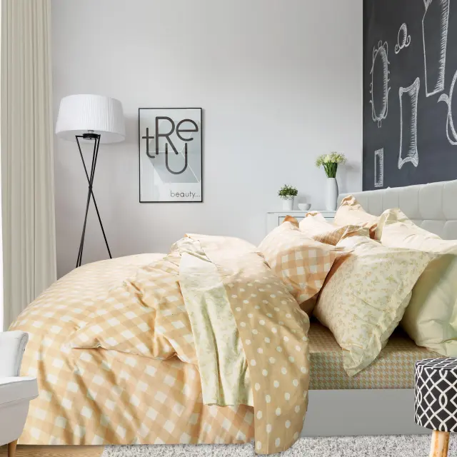 Σεντόνι μεμονωμένο μονό 170x260cm das home simple 7212 2