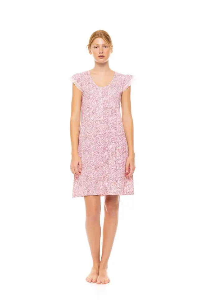S1463 - Type - NIGHTGOWN LEOPARD ROSE