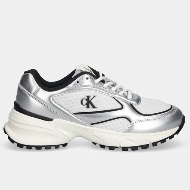 Γυναικεία Sneakers Calvin Klein YW0YW02063-0IX Ασημί Ασημί - 38