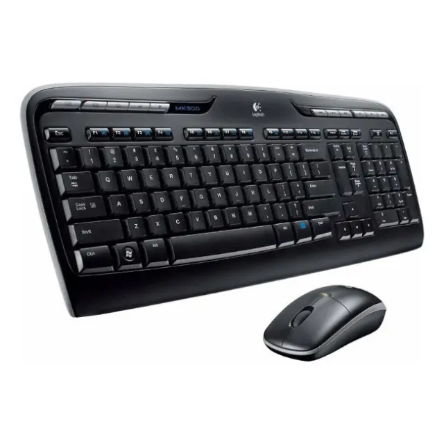 Logitech Keyboard & Mouse Set MK330 Black US-Layout (920-003989) 2