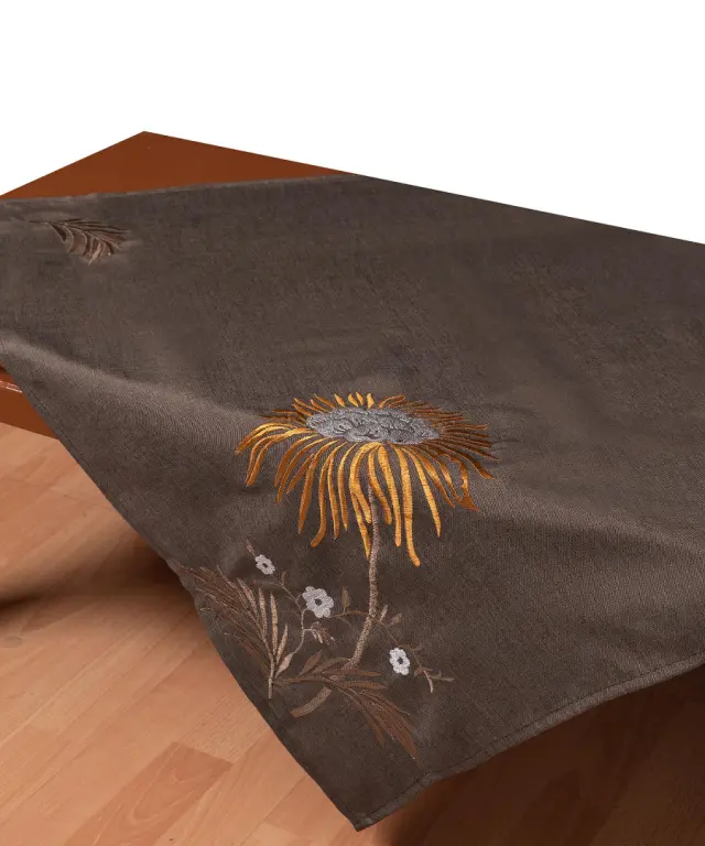 Τραπεζοκαρέ 5126 (130cm x 130cm) καφέ - -