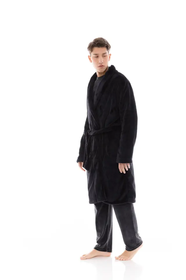 WN-M102_1 - Black - ROBE SOFT LONG - XXL 2