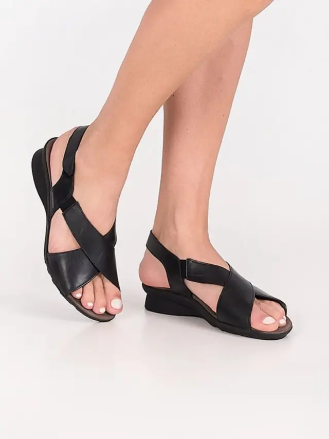 Mephisto Πέδιλα Γυναικείο δέρμα Μαύρο MEP/PHARA BLACK - 36 2