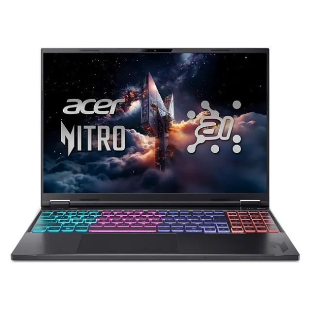 Acer Nitro 16 AI 16" Ryzen AI 9 365/RTX 5060/64GB/2TB SSD/No OS US-Layout (NH.QXXEP.002)