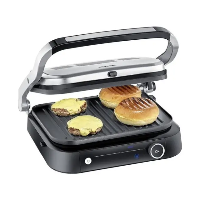 Severin Ηλεκτρικό Grill KG 2395 2000W Silver (KG 2395) 2
