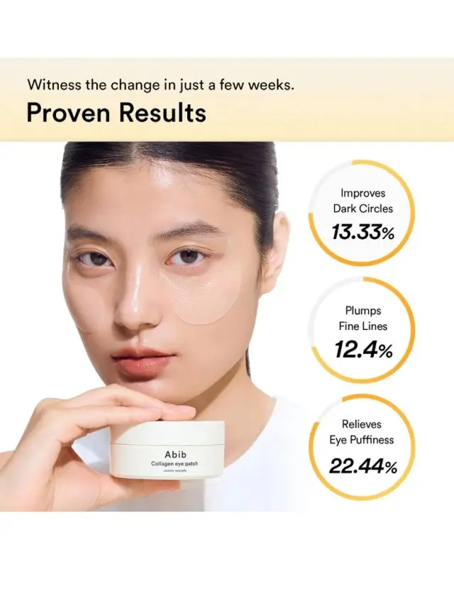 Abib Jericho Rose Jelly Vegan Collagen Eye Patch Μάσκες Ματιών Hydrogel με Vegan Κολλαγόνο για Ενυδάτωση, Ρυτίδες + Μαύρους Κύκλους 2