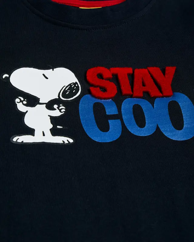 Μπλούζα Snoopy με ανάγλυφο σχέδιο 2