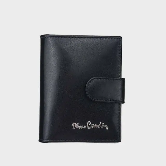 Δερμάτινη Kαρτοθήκη Pierre Cardin 3005-YS520.10 Μαύρο - One Size