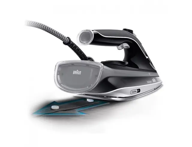 Σίδερο ατμού Braun FreeStyle 5 SI5188BK με ισχύ 2800W και χωρητικότητα νερού 330ml - ΜαύροSI5188BK 3