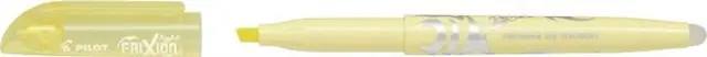 Pilot Frixion Light Soft Μαρκαδόρος Υπογράμμισης 3.3mm Pastel Κίτρινο / SW-FL-SY (Pilot)