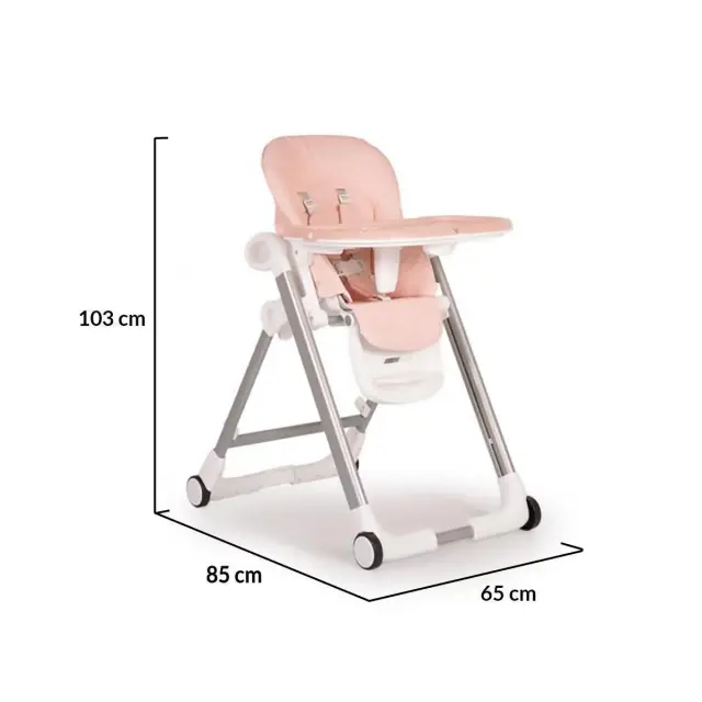 Καρεκλάκι Φαγητού Brunch Cangaroo Pink 3801005150083 3