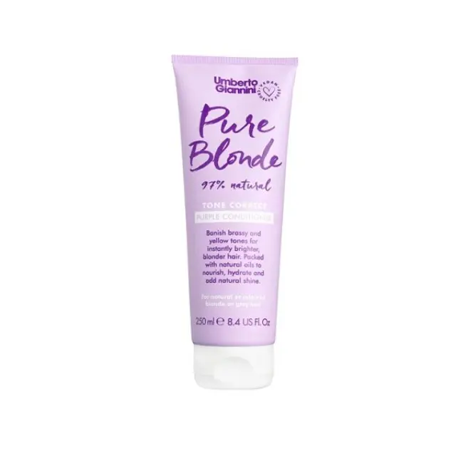 Umberto Giannini Pure Blonde 97% Conditioner Διόρθωσης Χρώματος 250ml