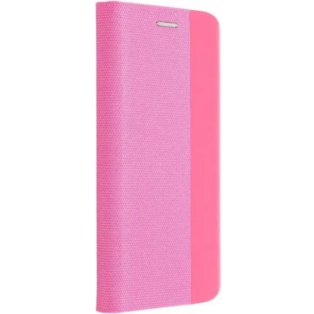 Θήκη Sensitive Book Δερματίνης / Υφασμάτινο Light Pink (iPhone 14 Pro)