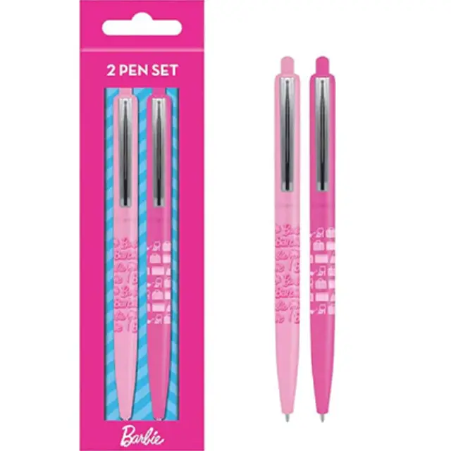 Pyramid Σετ 2 Στυλό BARBIE - Barbie World - Set of 2 Pen (SR74391)