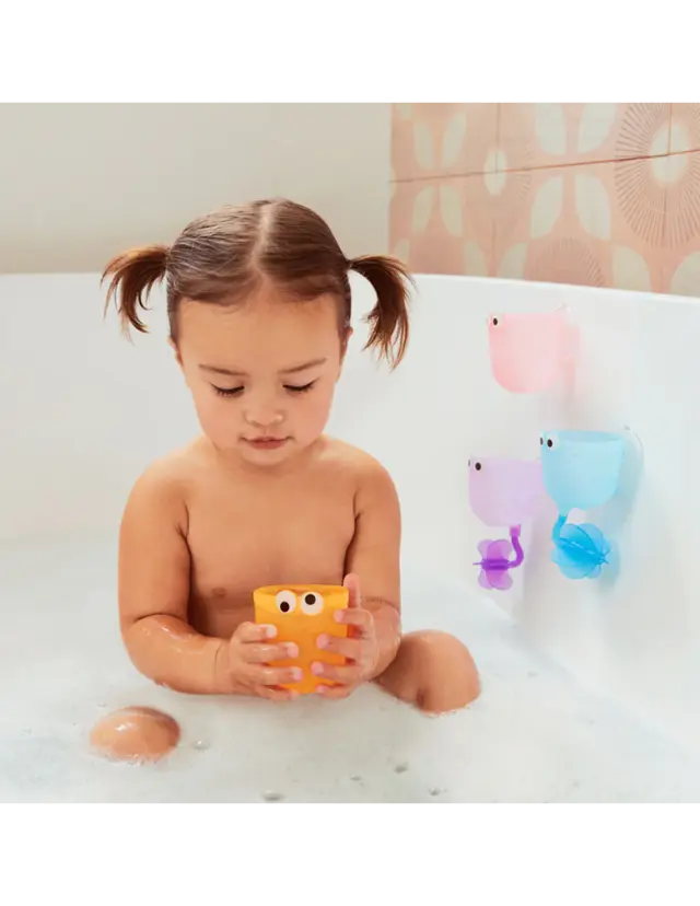 Munchkin Falls Bath Toy Παιχνίδι Μπάνιου, 4τεμ 2