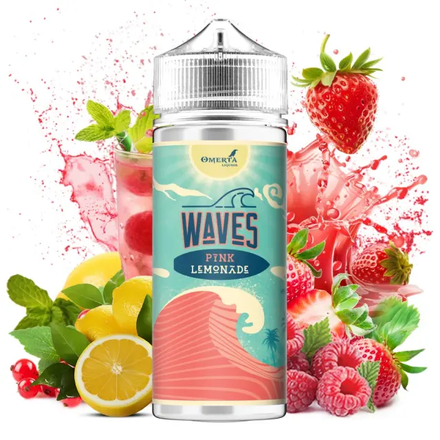 Pink Lemonade 30ml (120ml) - Waves by Omerta