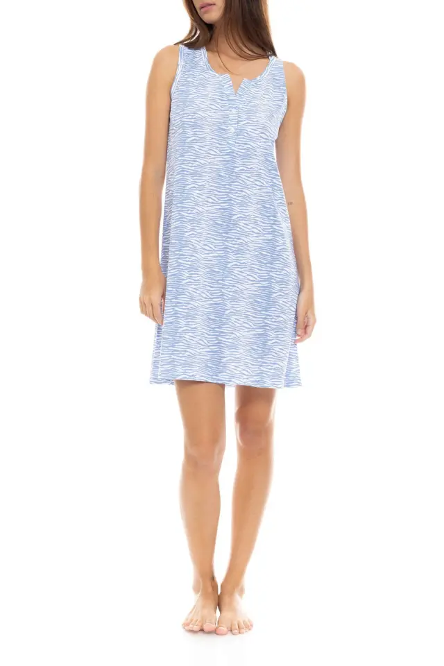 S1355 - Type - NIGHTGOWN BLUE LEO - M 2