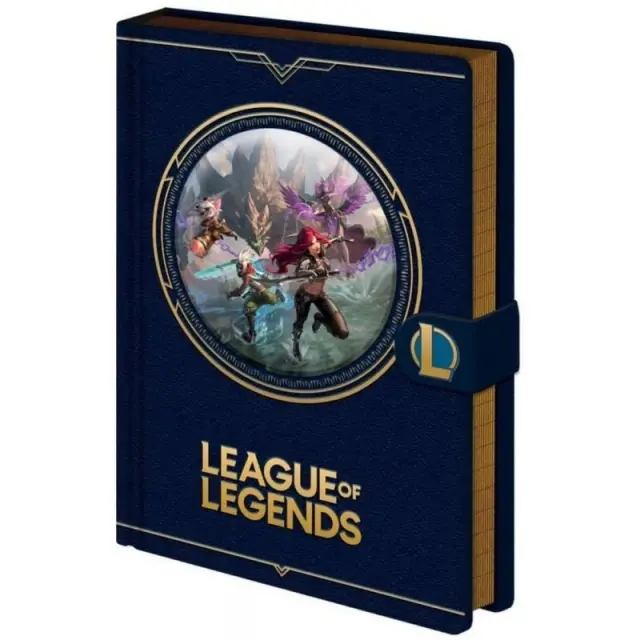 Σημειωματάριο Premium LEAGUE OF LEGENDS - Notebook A5 SR2404619