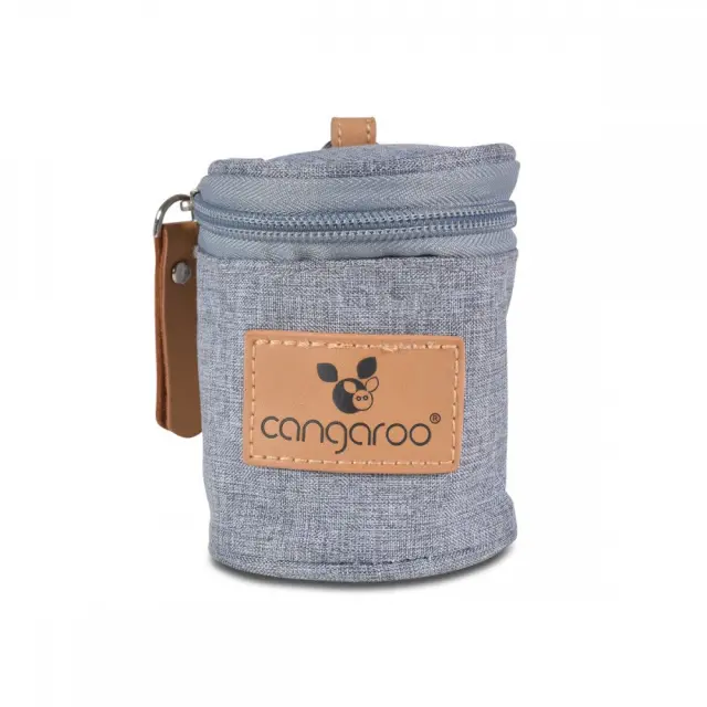 Cangaroo Ισοθερμική Τσάντα για πιπίλες & μασητικά "Celio - Grey"