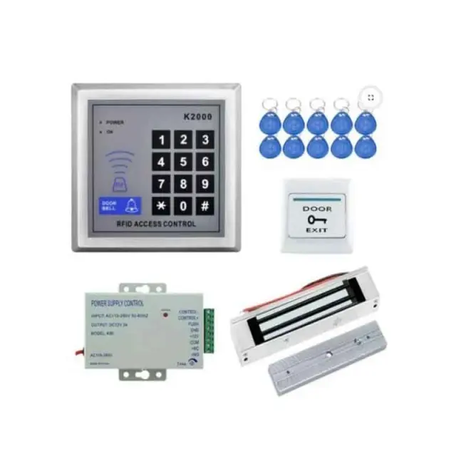 Andowl Ηλεκτρικό Σύστημα Κλειδαριάς με Κωδικό & RFID Tags Q-MJ006 - Access Control System 075871 2