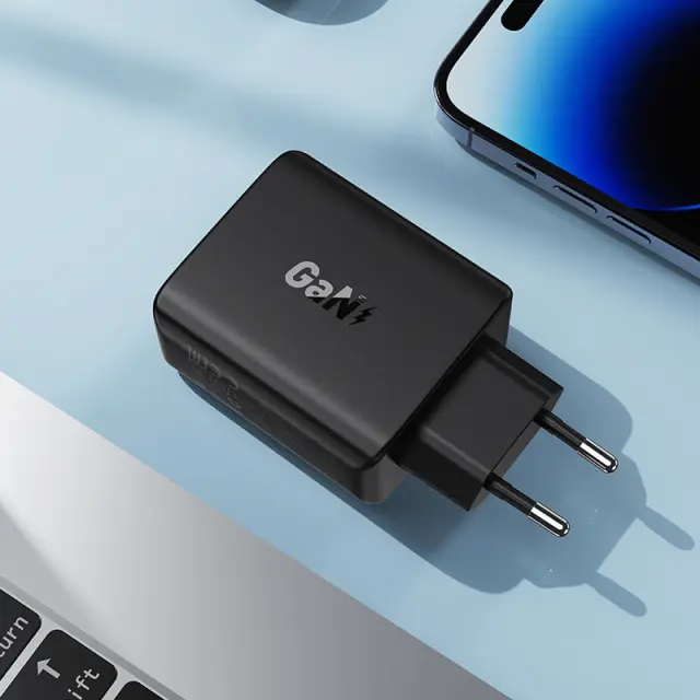 Φορτιστής Ταξιδίου Acefast A61 Fast Charging με 2xUSB-C + 2xUSB-A PD45W GaN Μαύρο 3