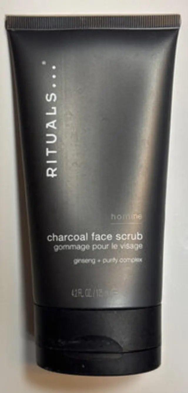 Homme Charcoal Face Scrub 125ml