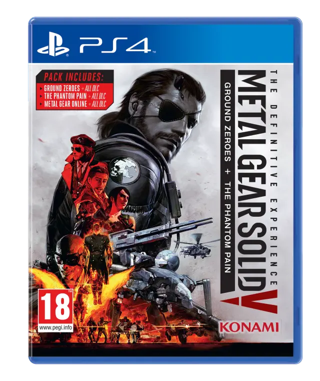 PlayStation 4 Metal Gear Solid V 5 The Definitive Experience