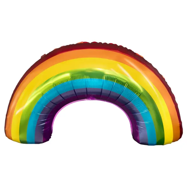Μπαλόνι Φοιλ Σχήμα Rainbow - Ουράνιο Τόξο 52 x 86 εκ - Ασυσκεύαστο