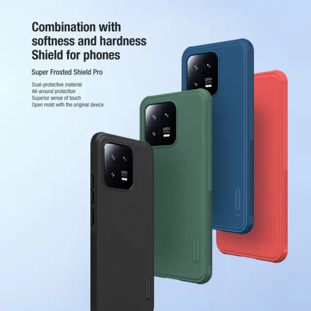 Nillkin Super Frosted PRO Back Cover for Xiaomi 13 Black 3