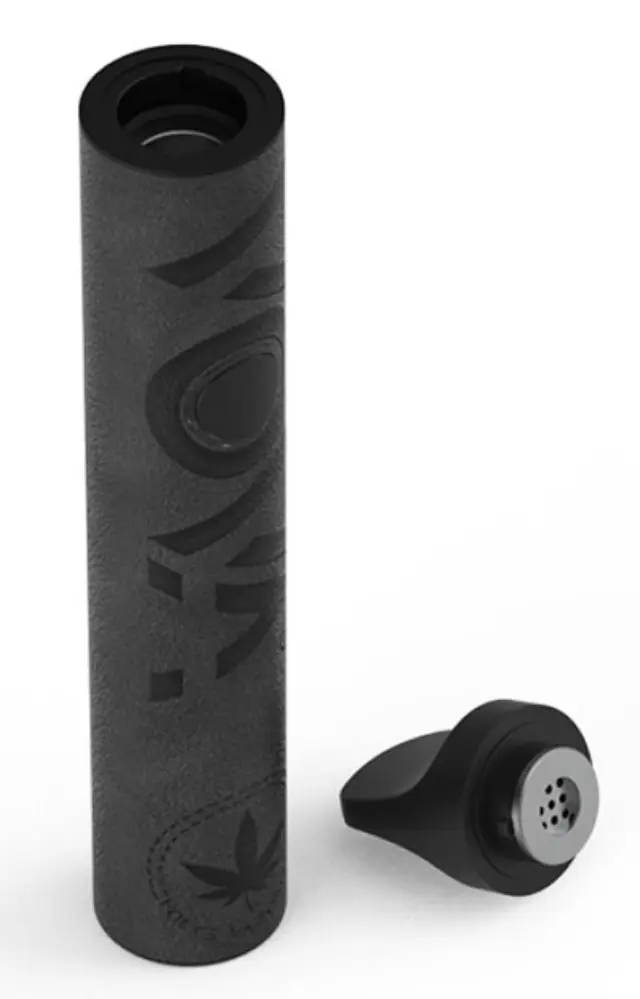 Vova Dab Pen - Vaporizer 1000mAh - Μαύρο Δέρμα (for Herbs) 2