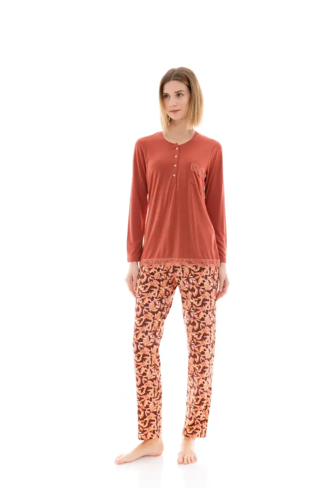 W1347 - Type - PYJAMA BRONZE LEAF - S 2