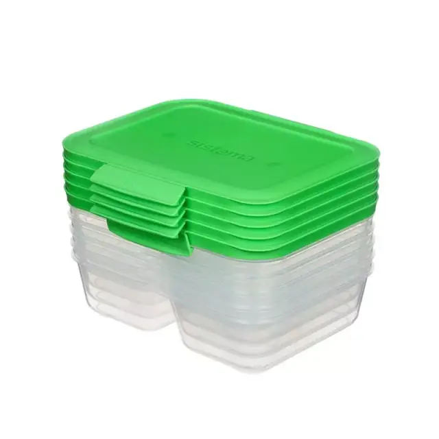Φαγητοδοχείο με Χωρίσματα σετ 5τεμ. Sistema Nest It | Meal Prep 870ml