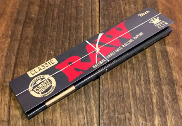 RAW Χαρτάκια Classic Black- Ακατέργαστο - King Size Slim 50τεμ. 3