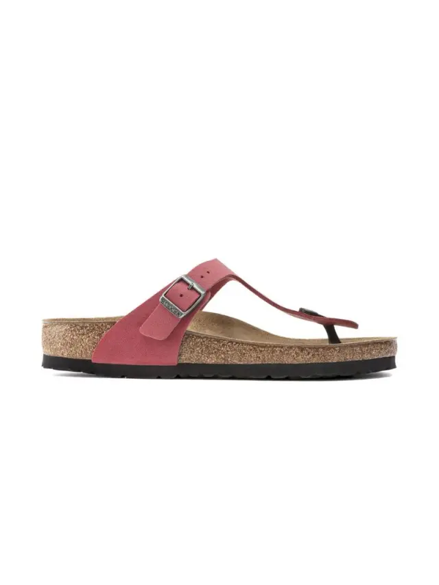 Birkenstock Σαγιονάρες Γυναικείο Birko-Flor(ανθεκτικό υλικό της Birkenstock-επιτρέπει την επαφή με το νερό) Κόκκινο BIR/GIZEH 1020958 SCARLET 3