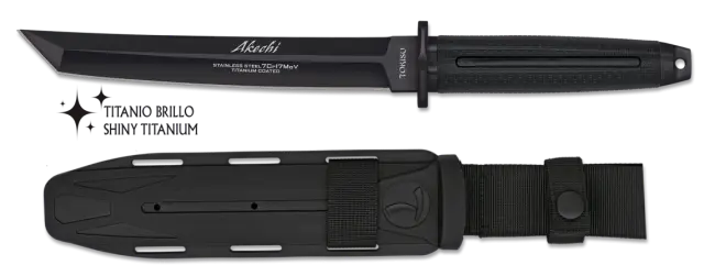 ΜΑΧΑΙΡΙ TOKISU, Akechi black knife, Blade 19.4 cm, 32697