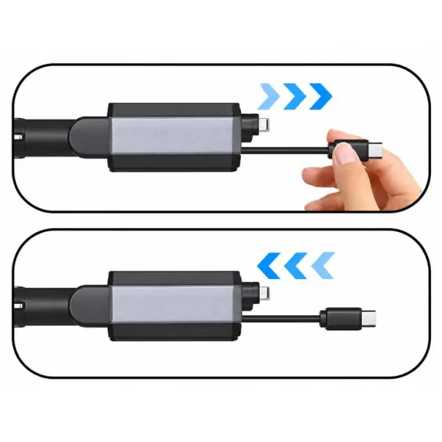 Treqa Φορτιστής Αυτοκινήτου 4 σε 1 120W CC-335 - Car Charger 017242 3