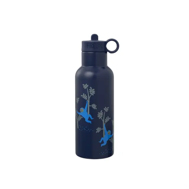 Θερμός Με Καλαμάκι Aπό Aνοξείδωτο Aτσάλι Fresk Monkey 500ml FR-FD320-27