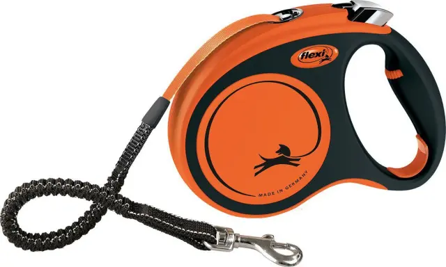 Flexi Xtreme Πτυσσόμενο Λουρί Ιμάντας Σκύλου Πορτοκαλί 5m Πορτοκαλί - M
