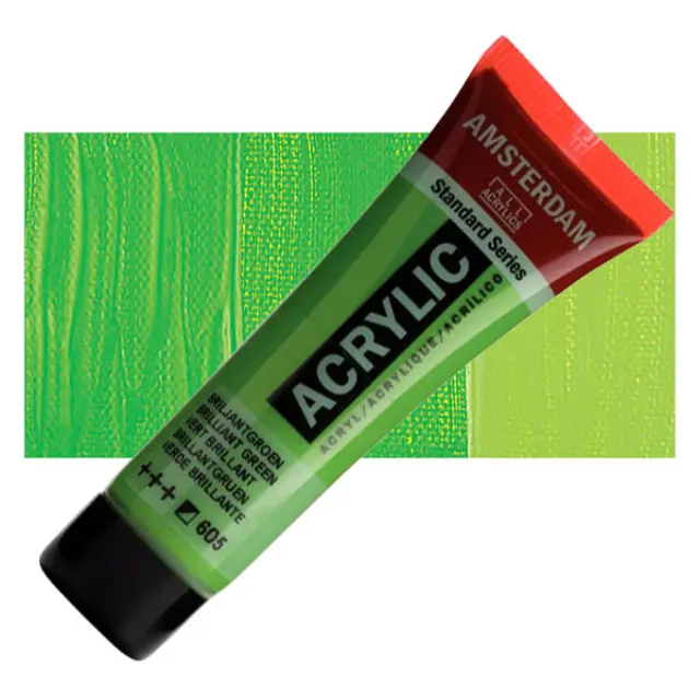 Ακρυλικό Talens Amsterdam 605 Brilliant Green - 20ml