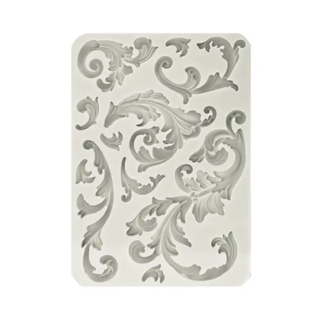 Καλούπι σιλικόνης A5, 15×21cm, Stamperia, Sir Vagabond in Fantasy World, Corners and ornaments
