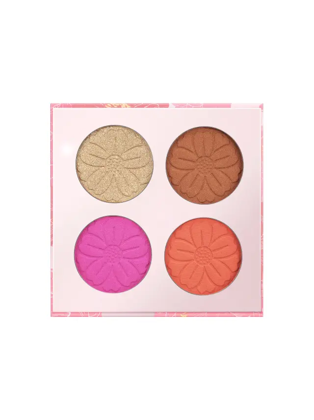 Pretty Peony Face Palette W7 3
