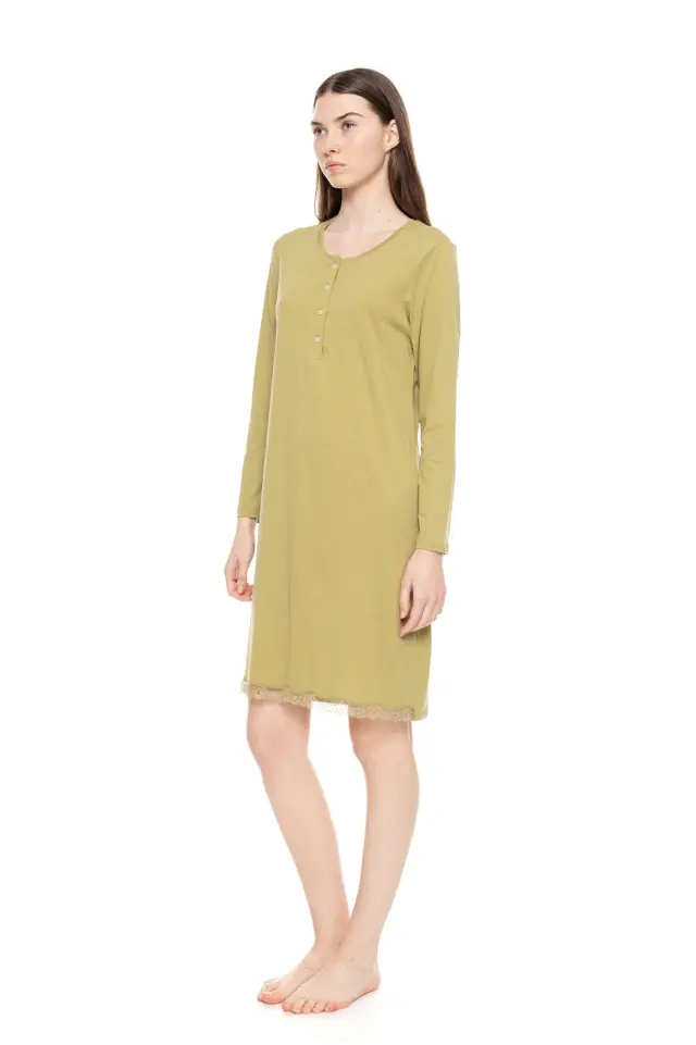 W1590 - Type - NIGHTGOWN SOLID BLOSSOM FLOWER 2