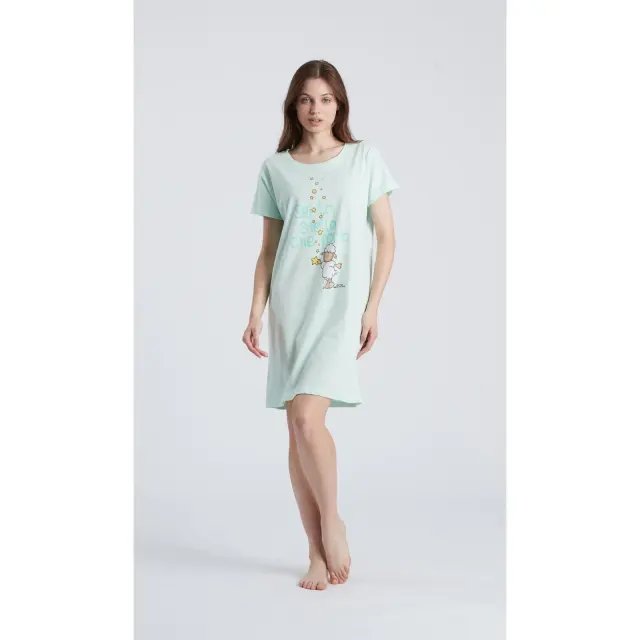 Νυχτικό κοντομάνικο Stella Donna Τύπος 6600 Happy People
