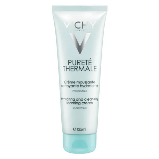 Vichy Κρέμα Καθαρισμού Purete Thermale Hydrating & Cleansing Foaming για Ευαίσθητες Επιδερμίδες 125ml