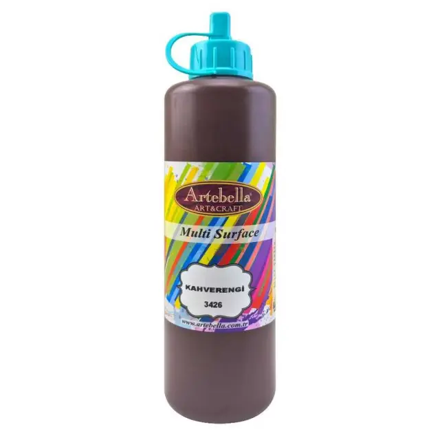 Artebella Ακρυλικό Χρώμα Multi Surface - 3426 Brown - 500ml