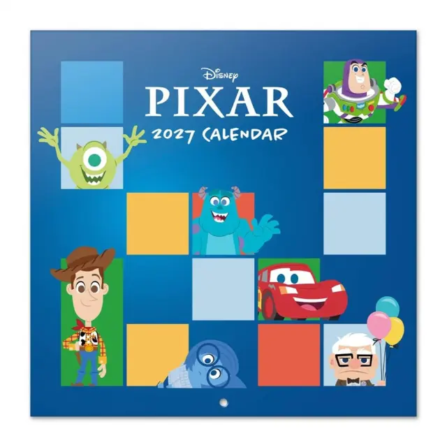 HMEΡΟΛΟΓΙΟ ΤΟΙΧΟΥ DISNEY PIXAR 2027 30X30 CALENDAR CP27010